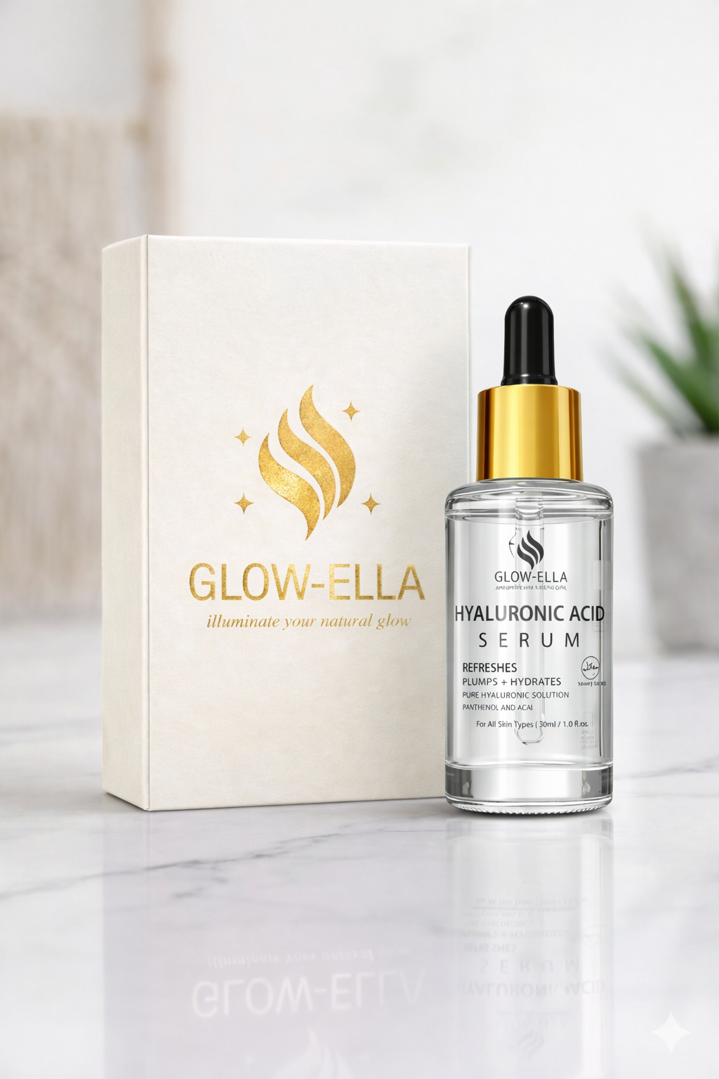 Hyaluronic acid serum